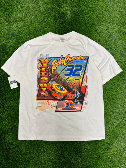 2003 Nascar Ricky Craven Tide Racing Vintage Tee (XXL)