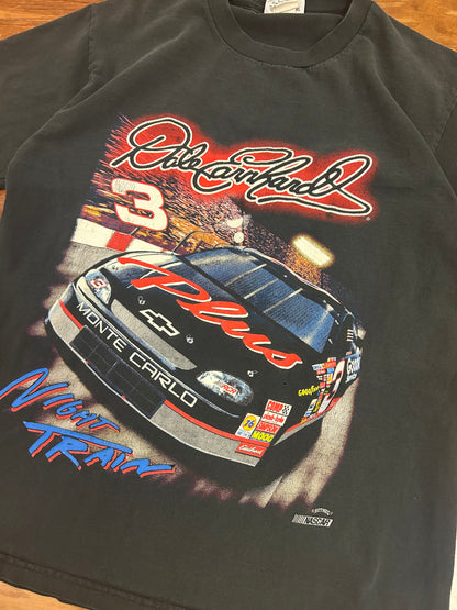 90s Dale Earnhardt Night Train Vintage Nascar Tee (M)