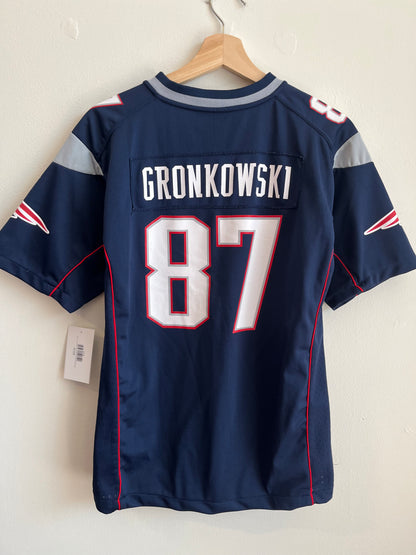 2012 New England Patriots Rob Gronkowski Jersey (Youth L)