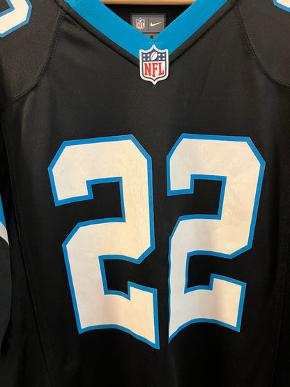 2010s Carolina Panthers Christian McCaffrey Nike Home Jersey (M)