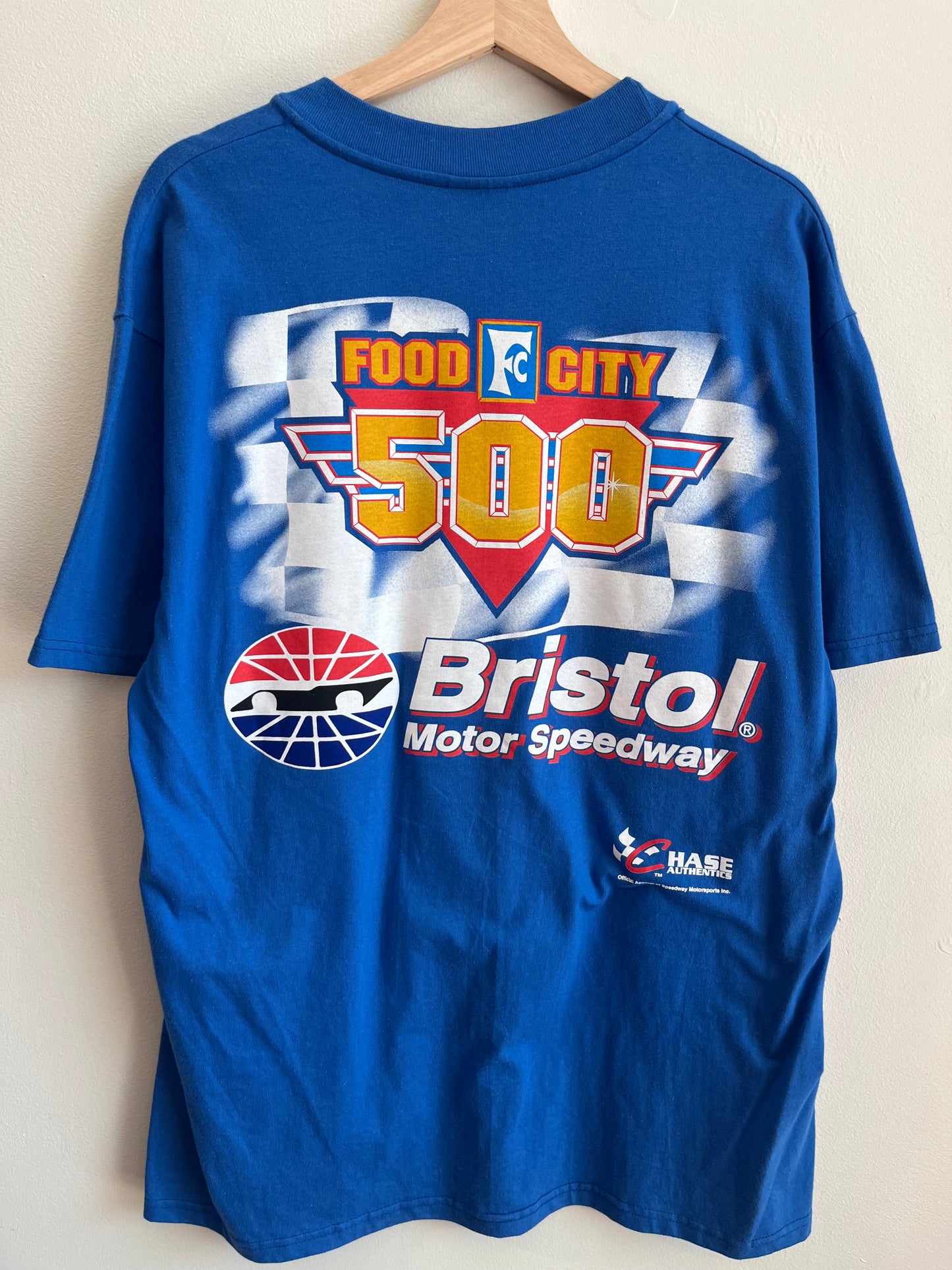 00s Nascar Bristol Motor Speedway Food City 500 Tee (L)