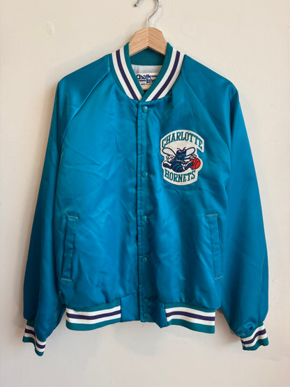 90s Charlotte Hornets NBA Chalk Line Satin (M)