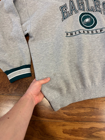90s Philadelphia Eagles Embroidered Lee Sports Crewneck (XL)