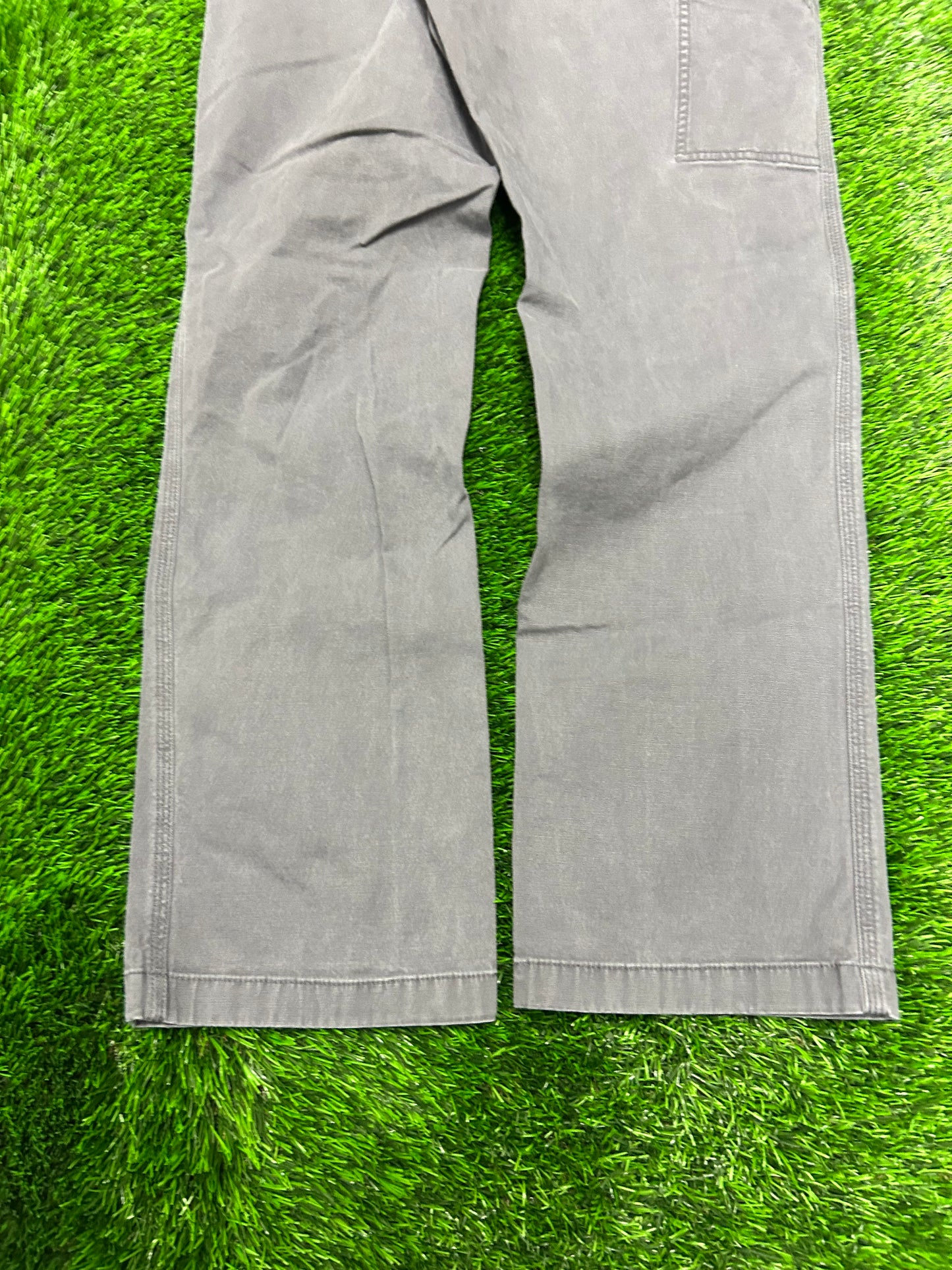 Carhartt Grey Workwear Relaxed Fit Pants (34 x 34)