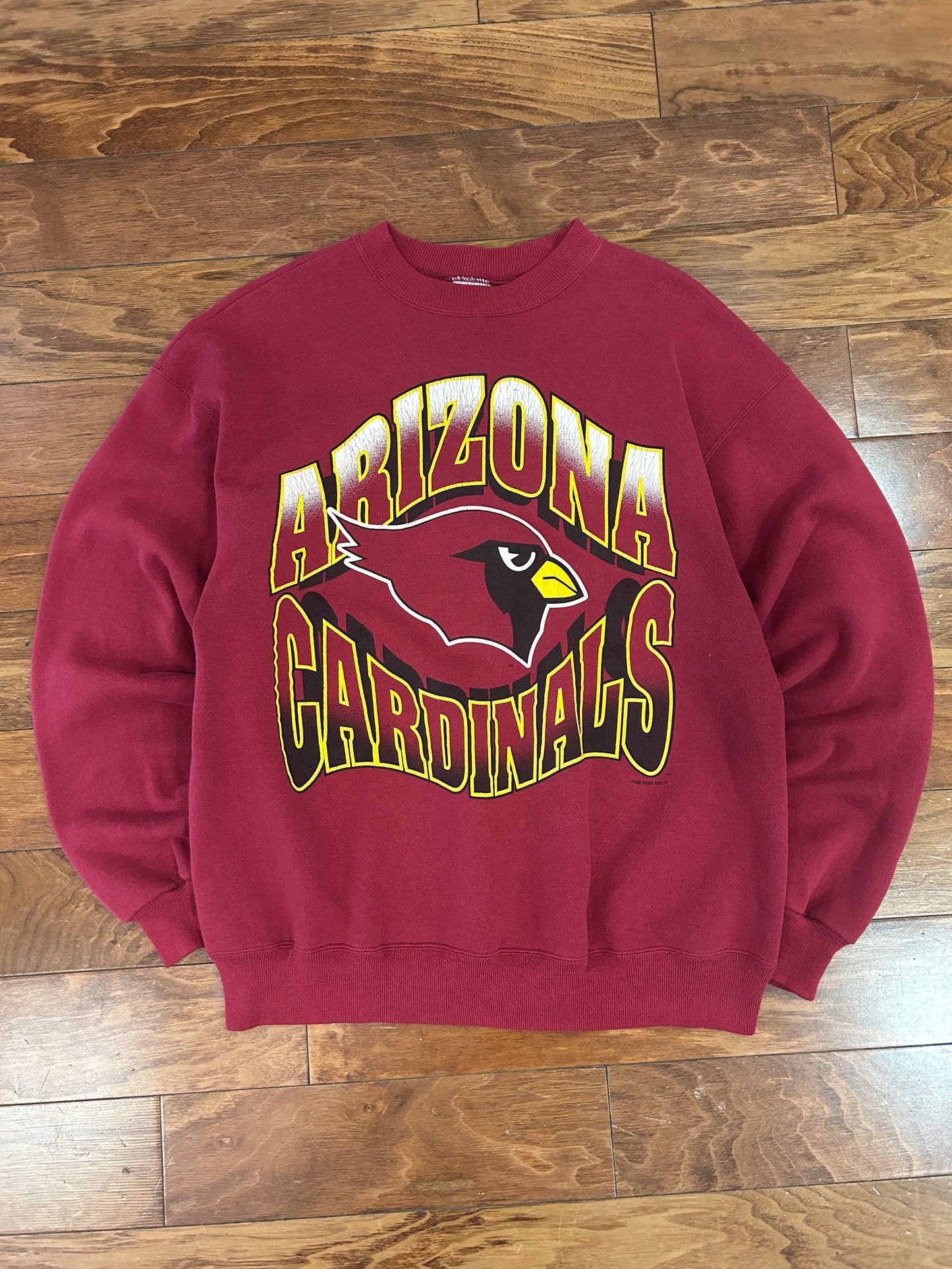 1995 Arizona Cardinals Vintage Hanes Crewneck (L)