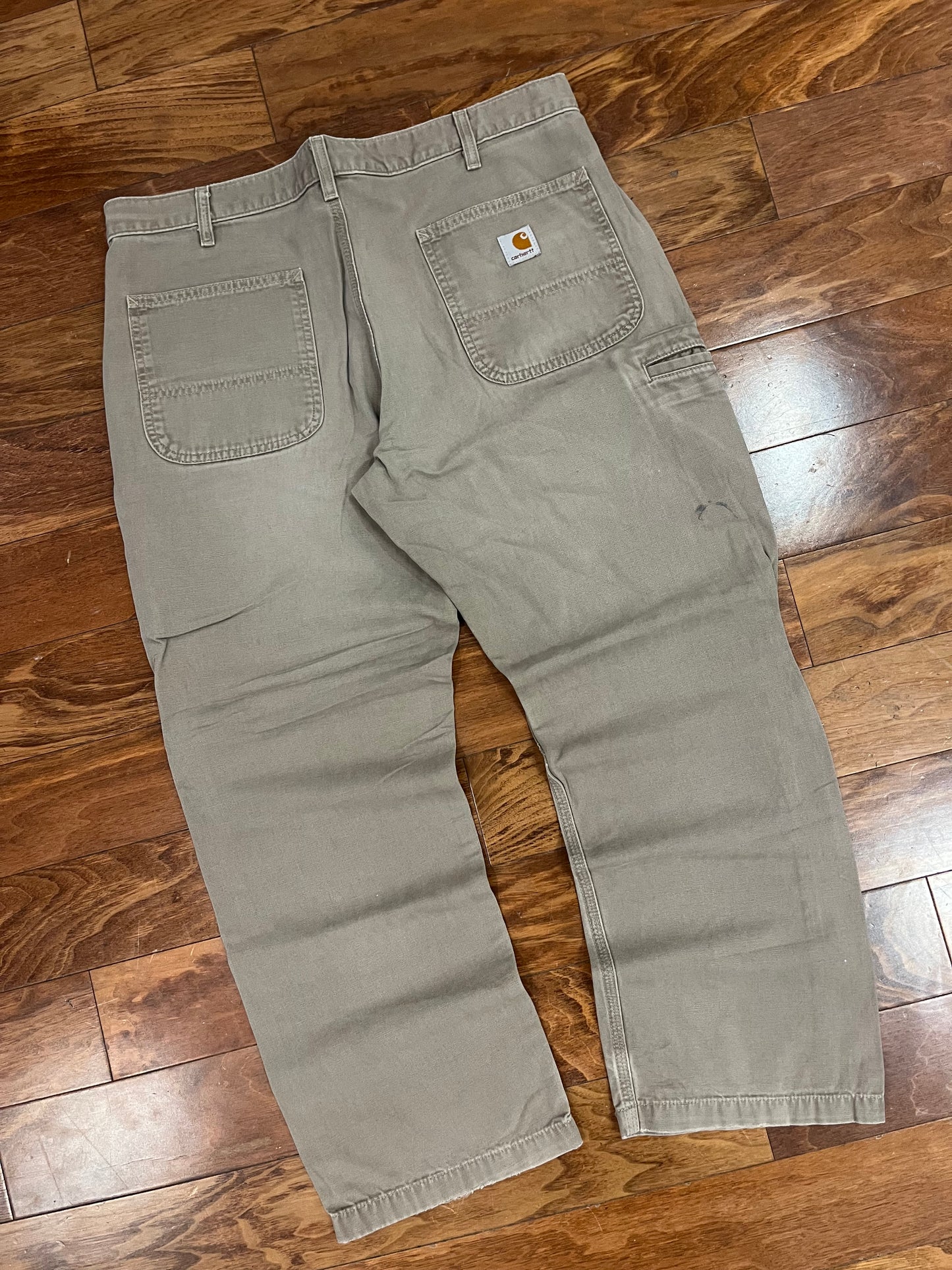 2015 Carhartt Mushroom Colored Workwear Pants (36x29)