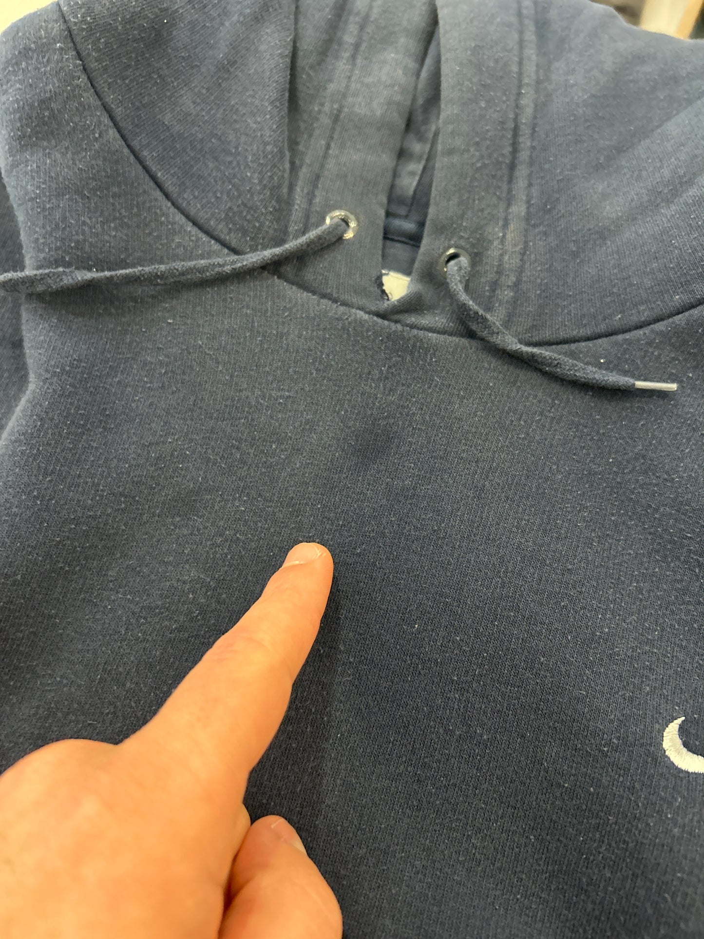 00s Nike Navy Essential Hoodie (XL)