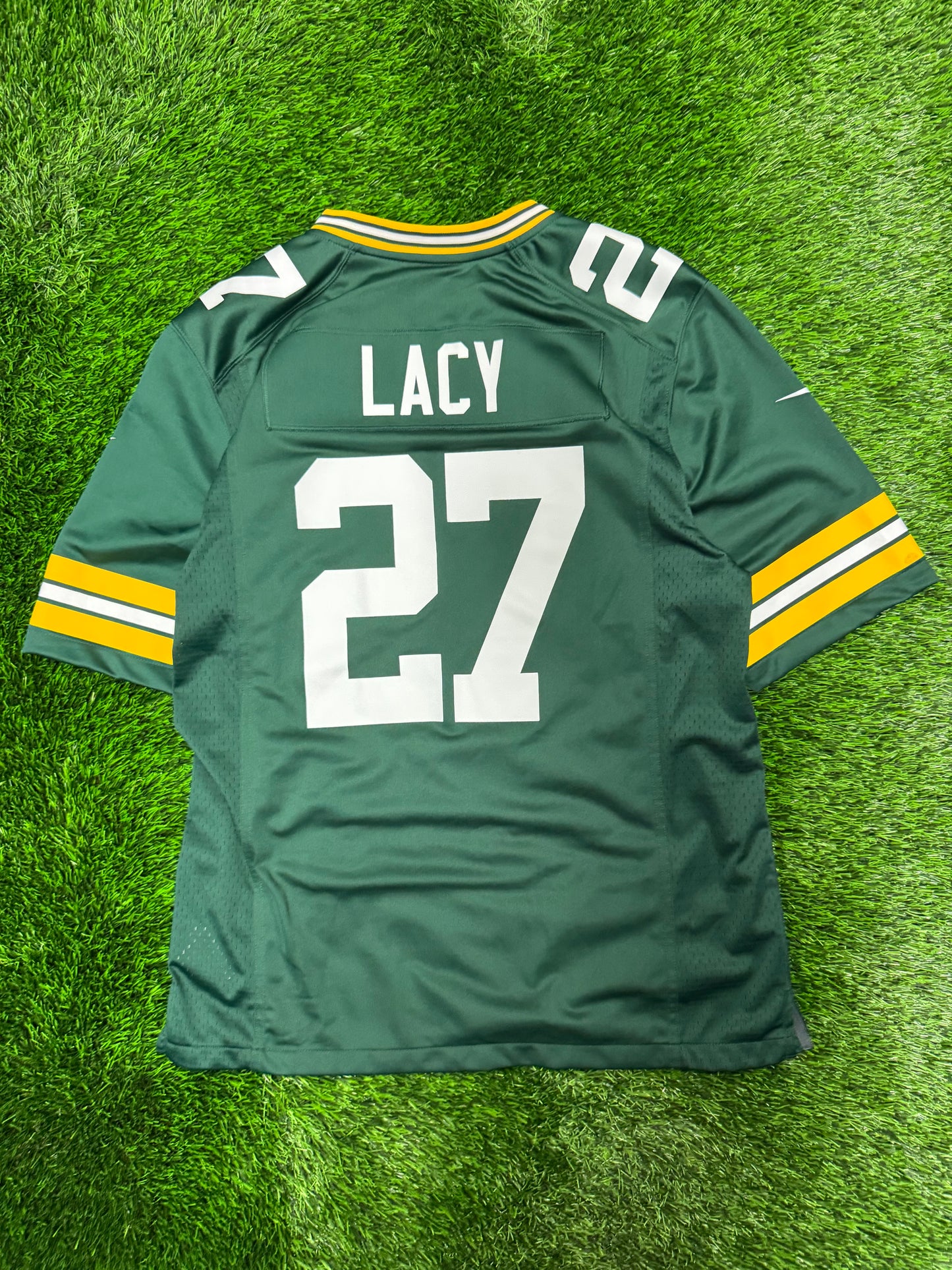 Green Bay Packers Eddie Lacy #27 Nike Jersey (M)