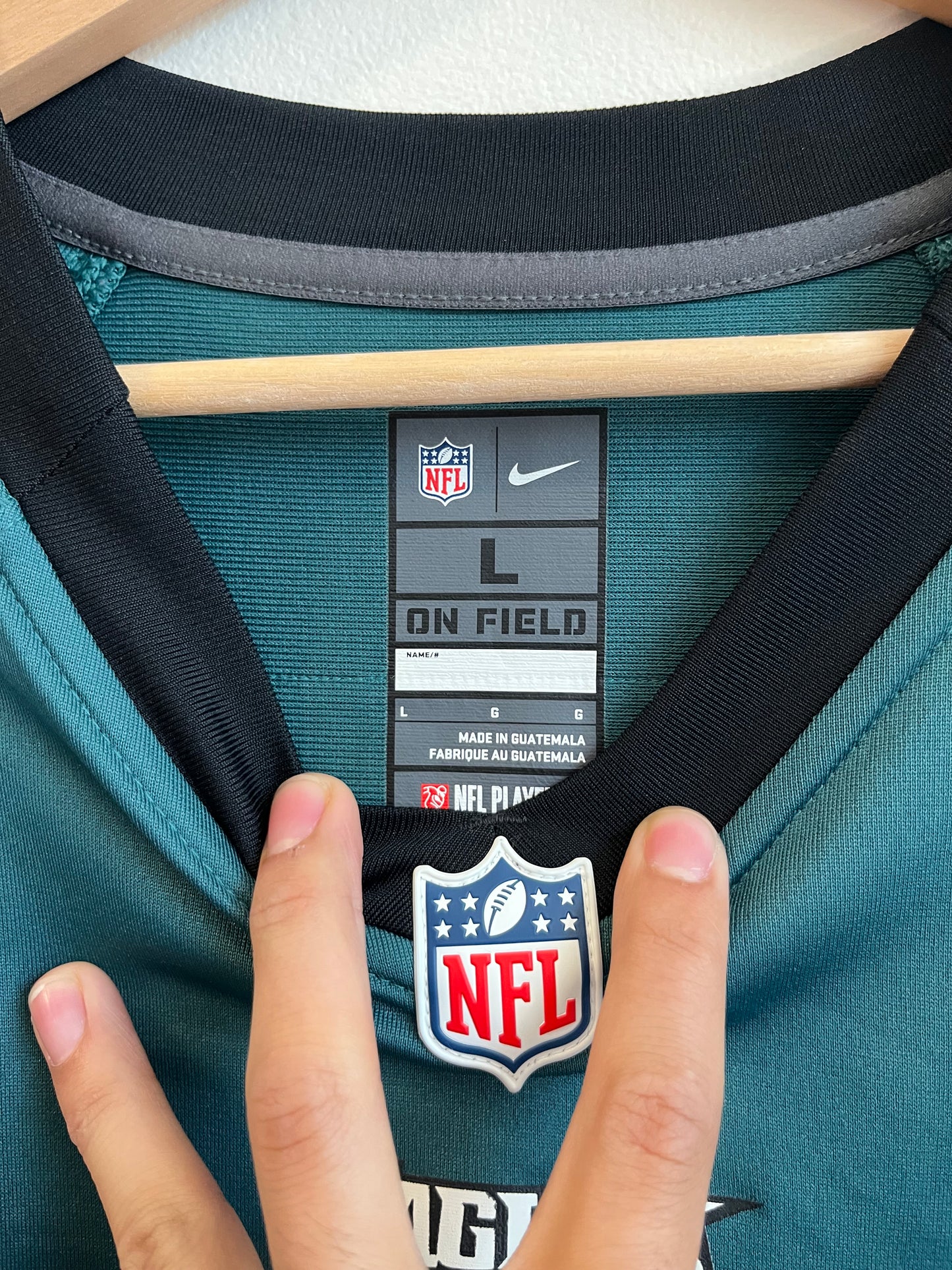 2015 Philadelphia Eagles Carson Wentz Nike Jersey (L)