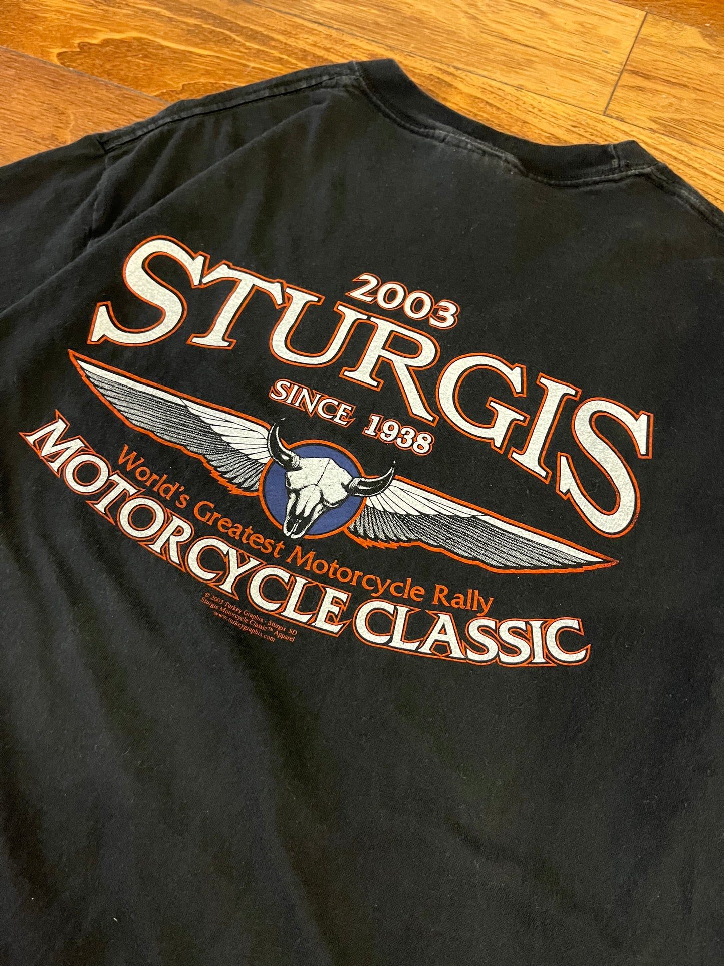 2003 Sturgis Motorcycle Classic Tee (L)