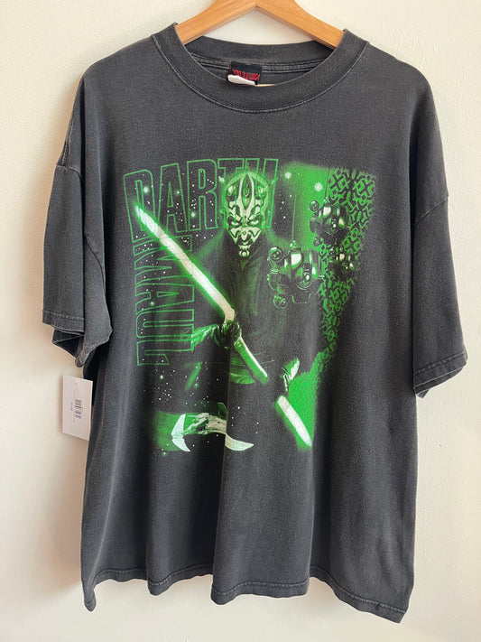 1999 Star Wars Darth Maul Episode One Graphic Tee (XXL)