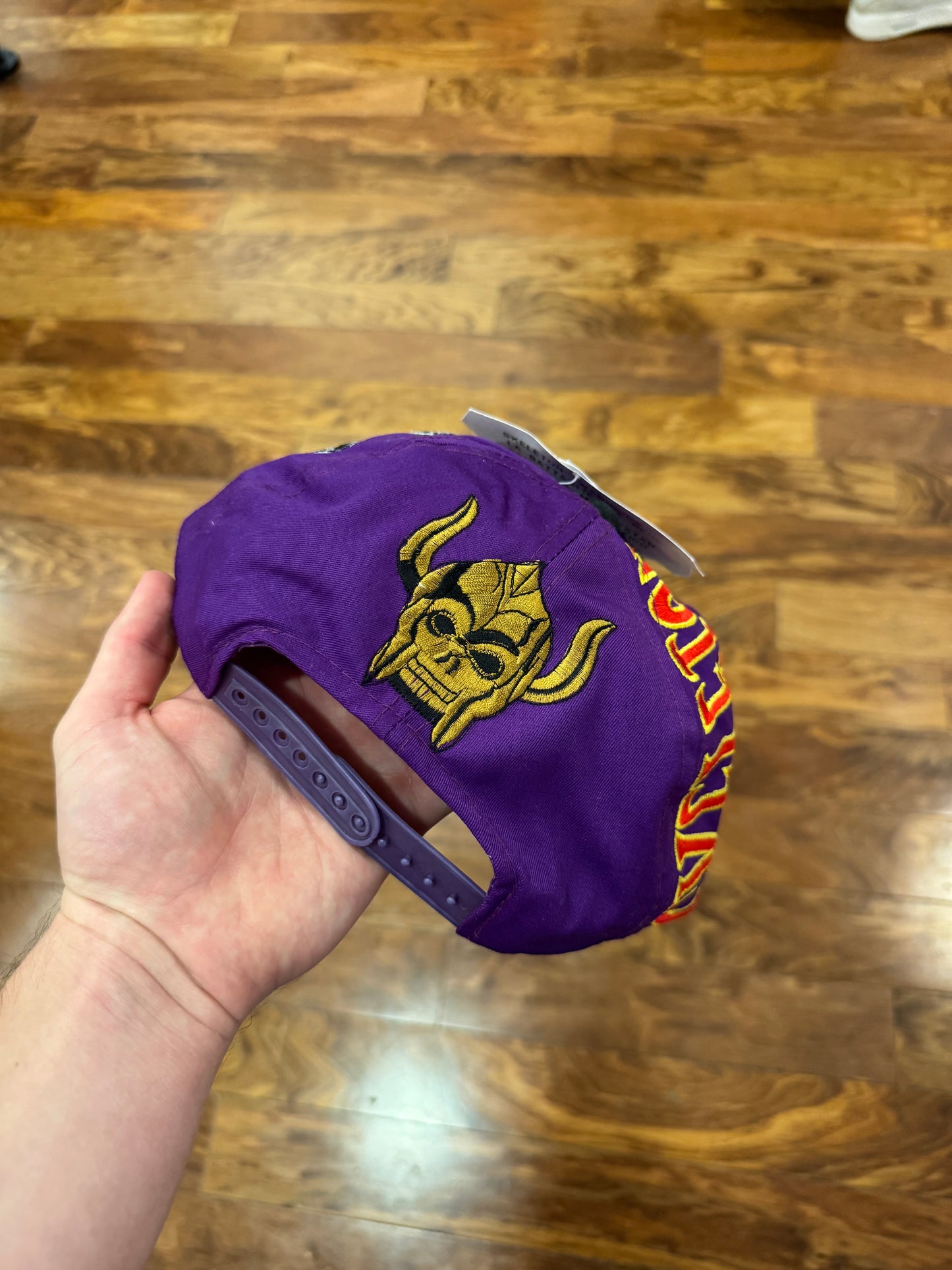 1996 Skeleton Warriors Embroidered Snapback Hat (OS)