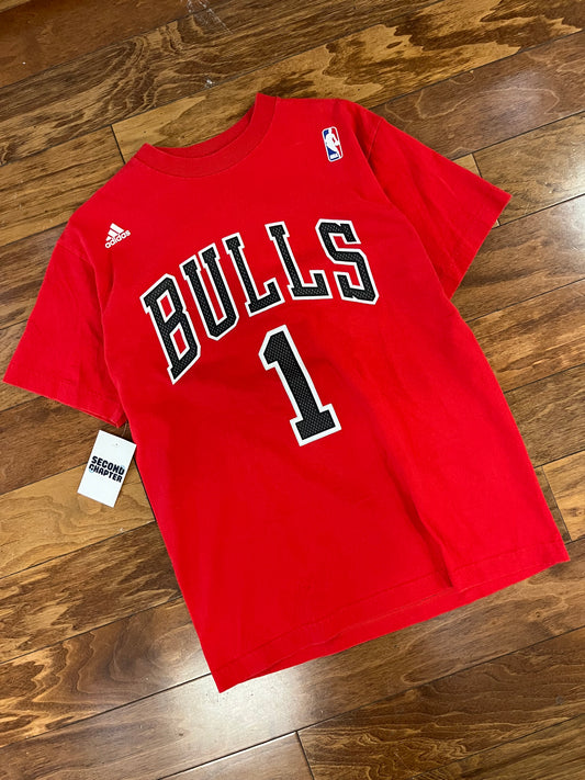 2010s Chicago Bulls Derrick Rose Jersey Tee (M)