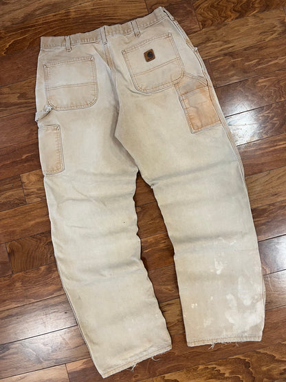 2005 Carhartt Faded Brown Carpenter Pants (36 x 32)