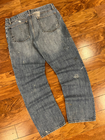 00s Gap Paint Splatter Jeans (34 x 32)