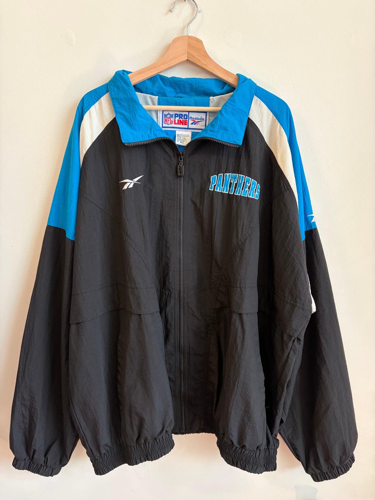 90s Carolina Panthers Reebok Pro Line Windbreaker (XXL)