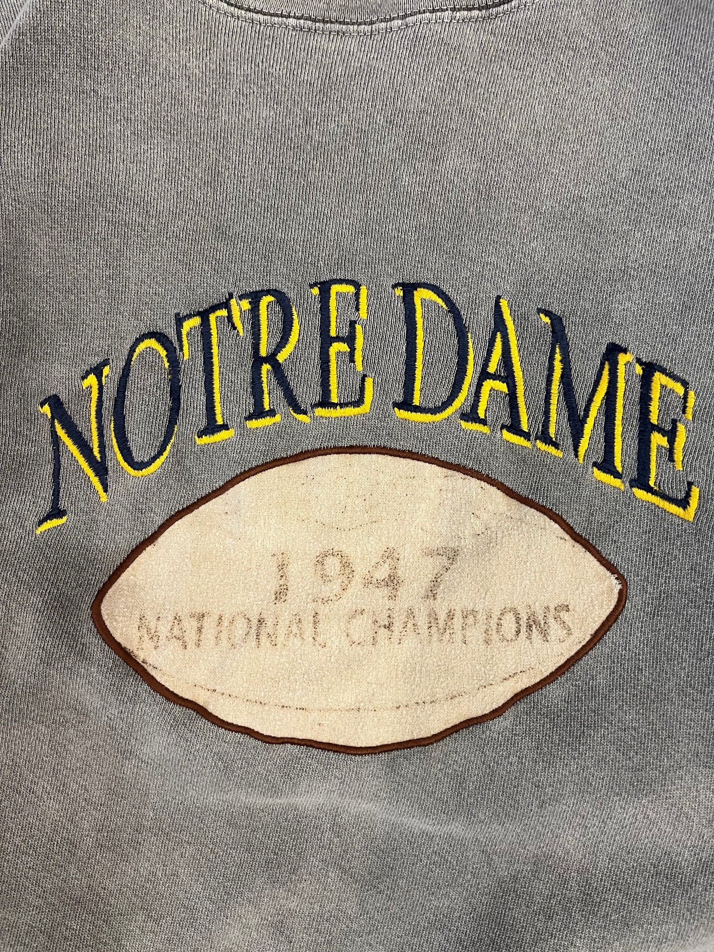 90s Notre Dame Football Rare Crewneck (XL)
