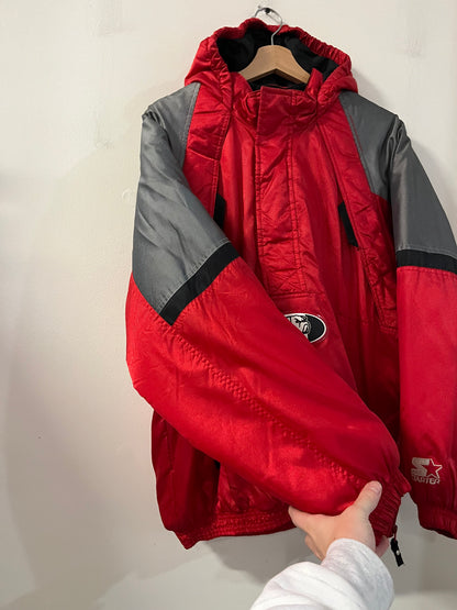 90s Georgia Bulldogs Vintage Starter Puffer Jacket (XL)