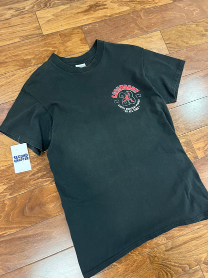 90s Nike Air Jordan "Single Greatest Player Of All Time" Vintage Stats Tee (M)