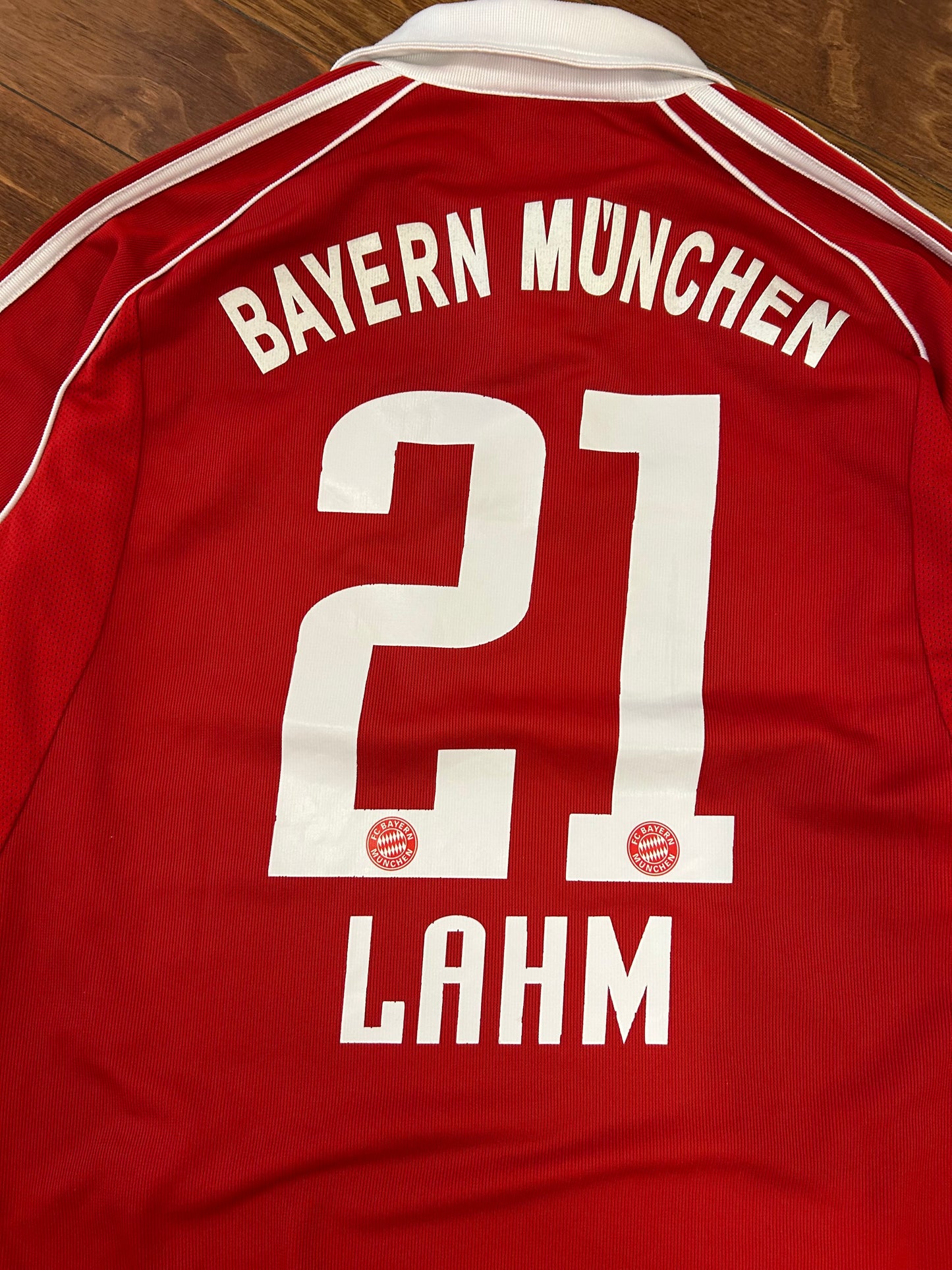 FC Bayern Munchen Phillip Lahm Adidas Soccer Jersey 2006 Kit (M)