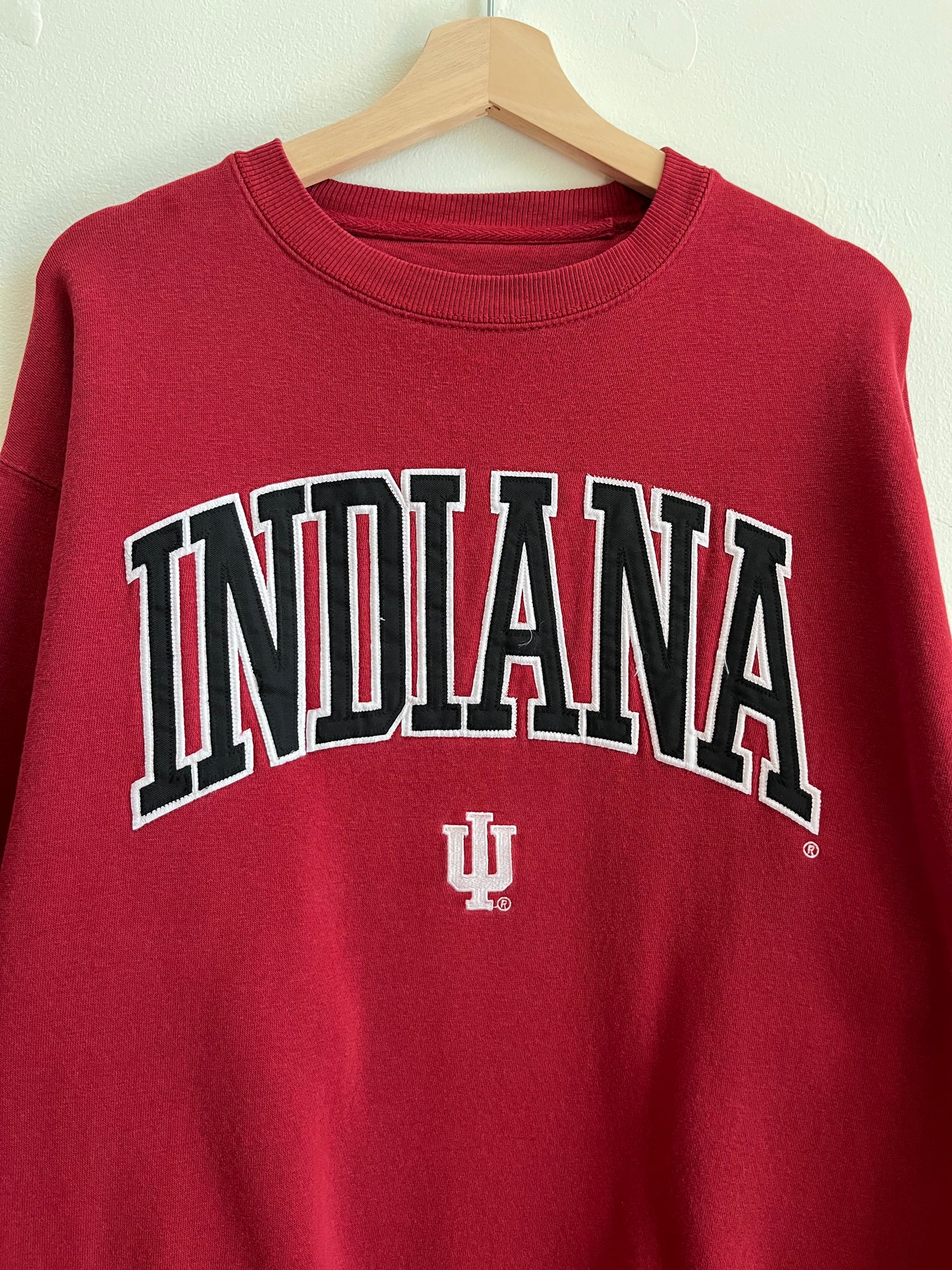 00s Indiana J America Maroon Crewneck (XL)