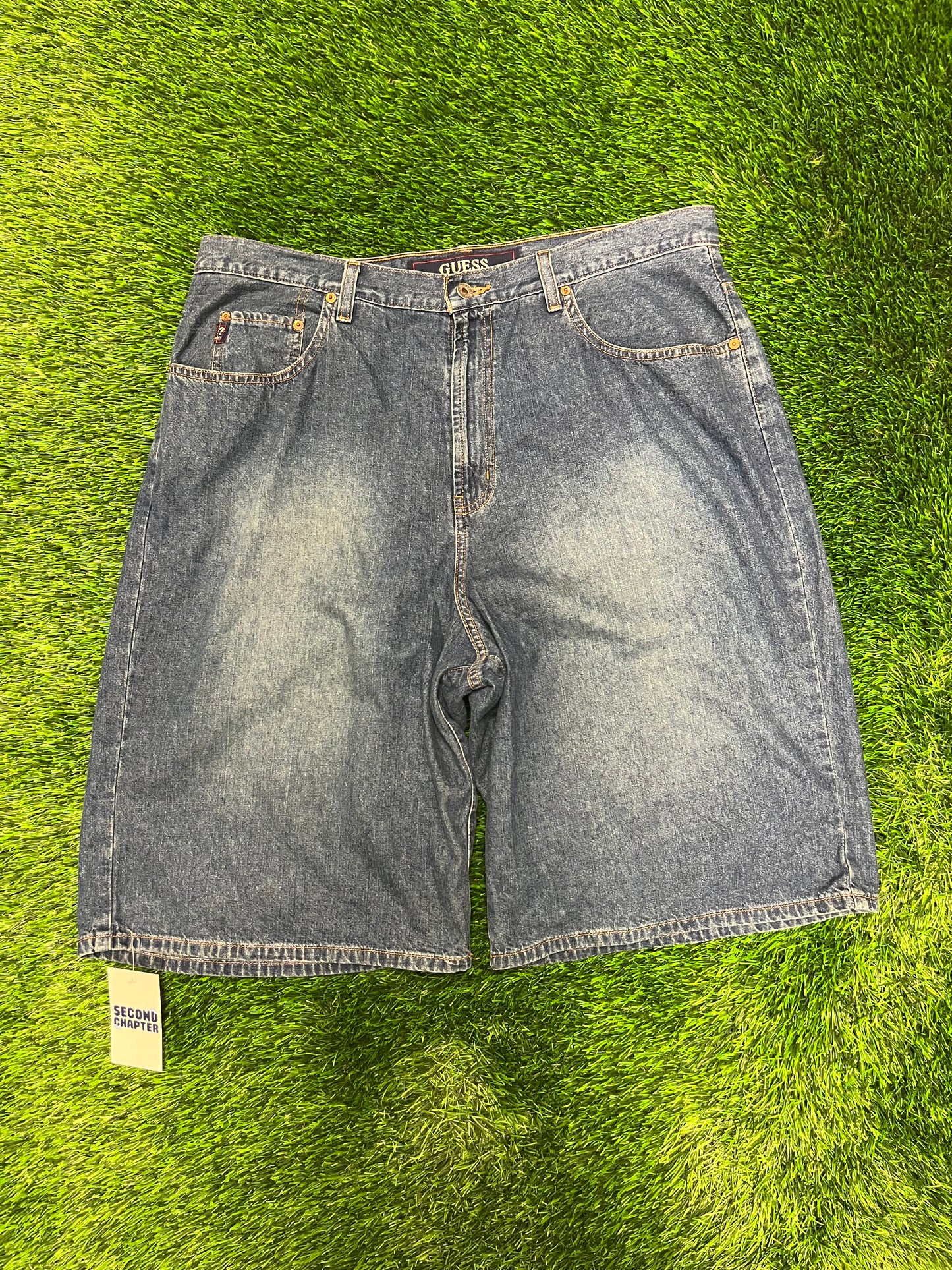 90s Guess Baggy Jean Shorts (38)