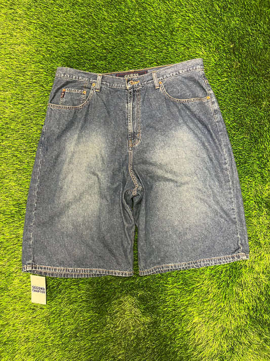 90s Guess Baggy Jean Shorts (38)