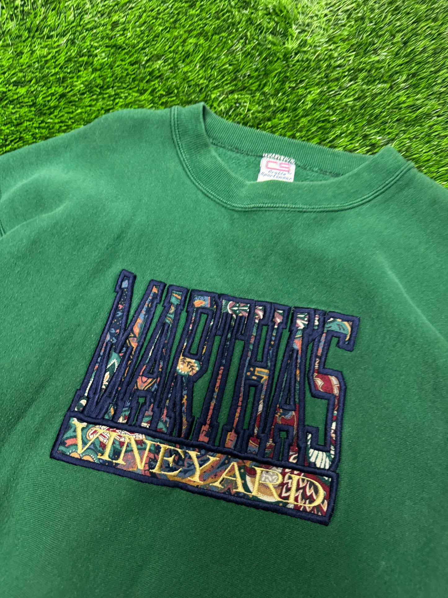 90s Martha's Vineyard Vintage Heavy Crewneck (XL)