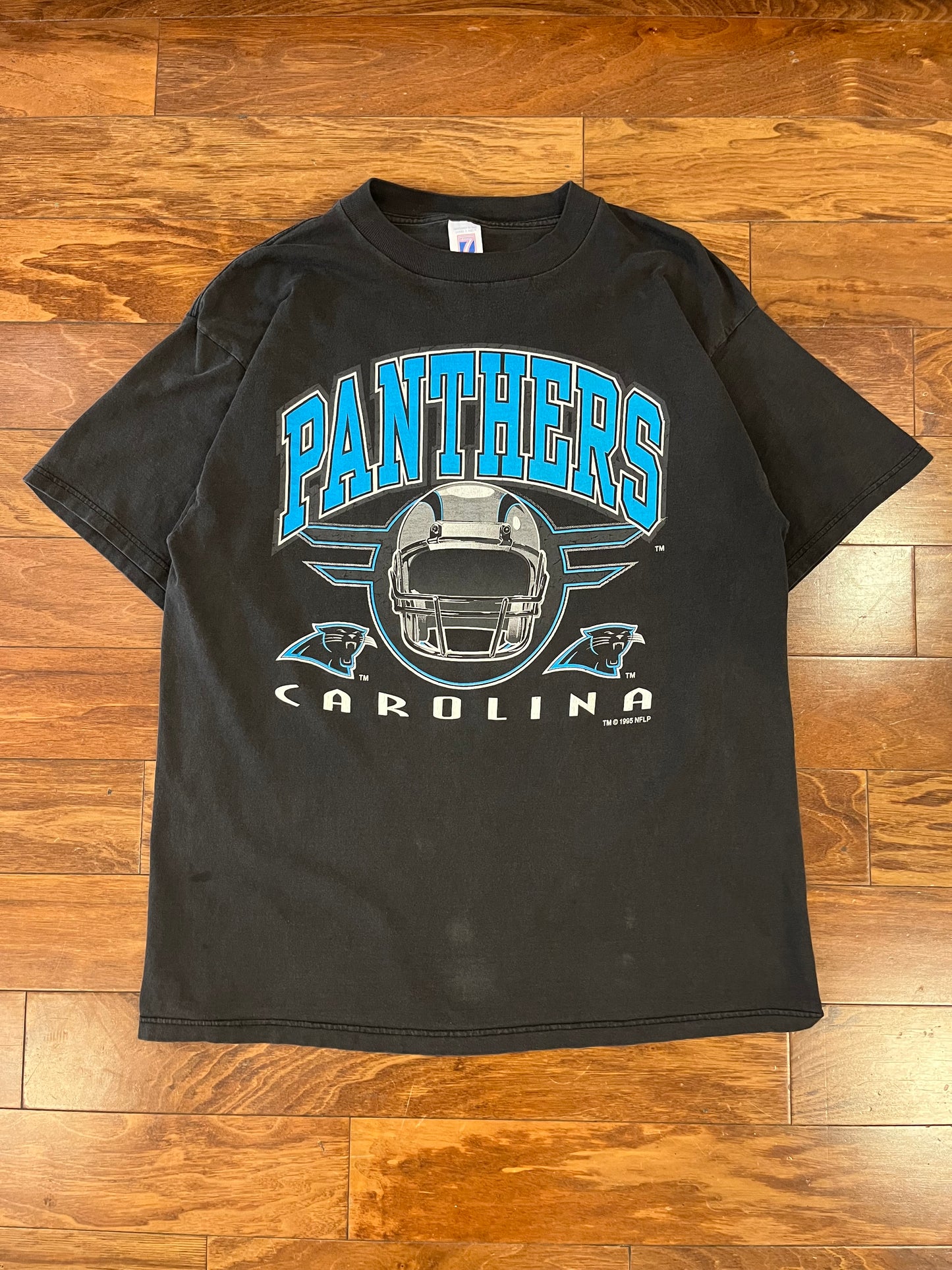 1996 Carolina Panthers Gameday Helmet Tee (XL)