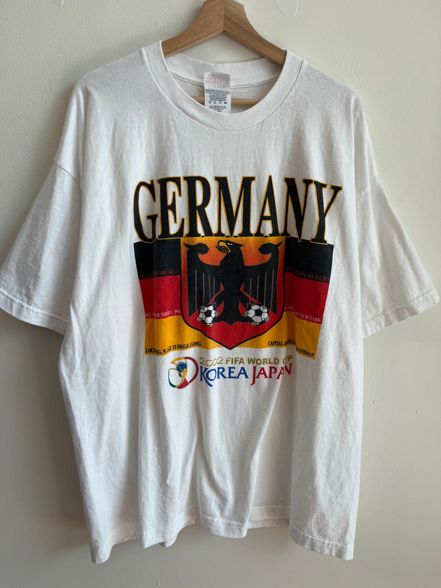 2002 Germany Vintage World Cup Tee (XXL)
