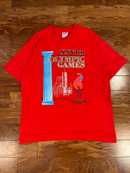 1996 Atlanta Olympics Deadstock Red Tee (XL)