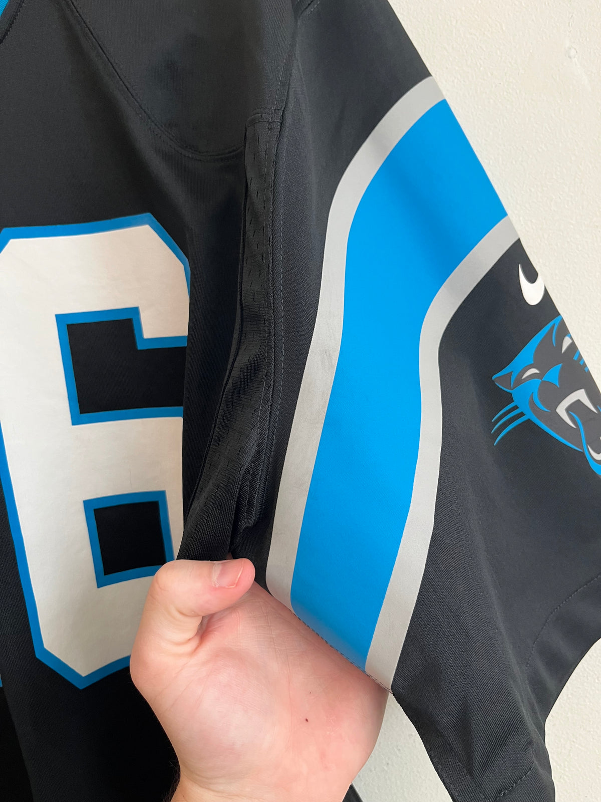 2016 Carolina Panthers Donte Jackson Home Nike Jersey (XL)
