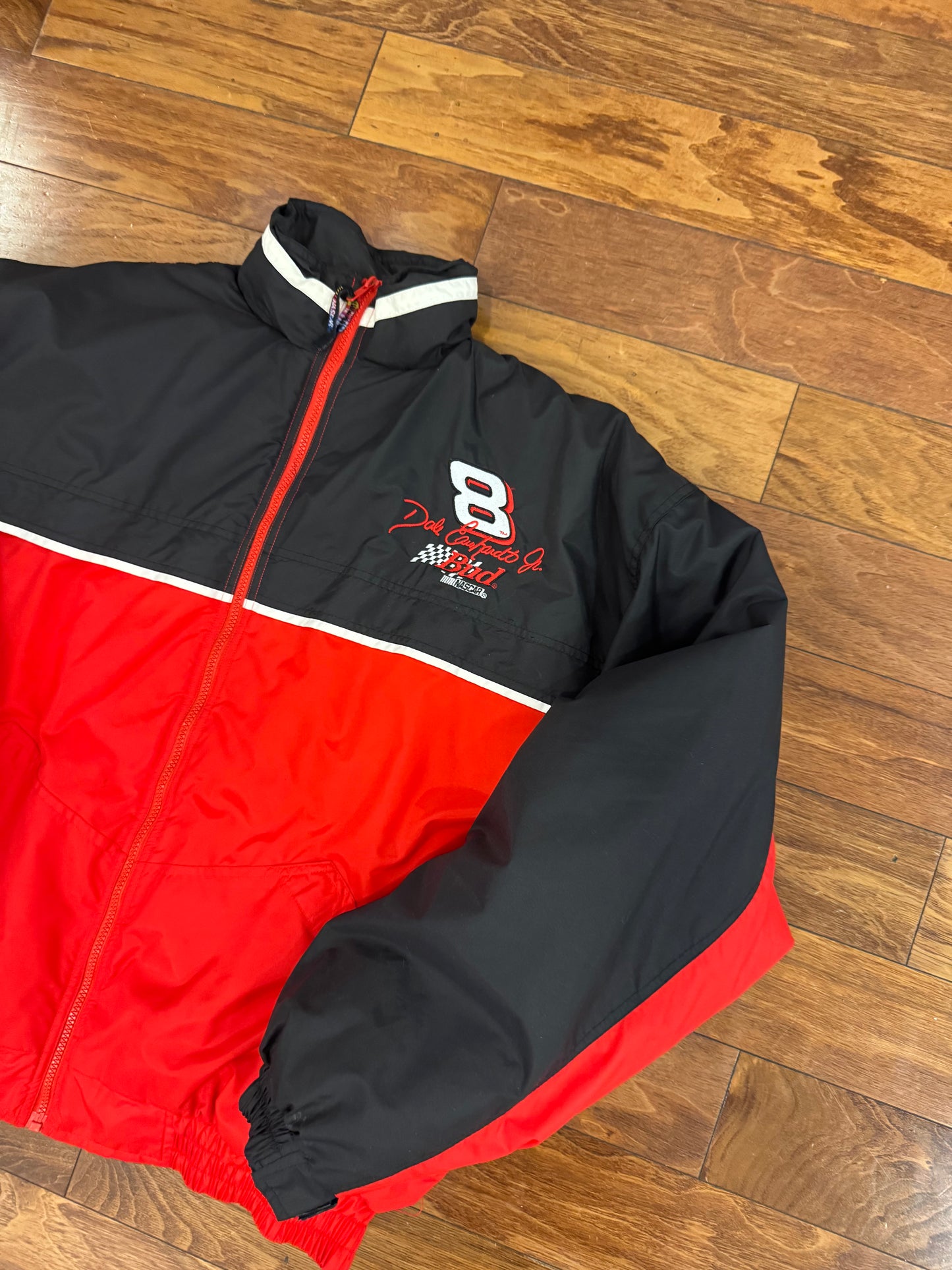 00s Dale Earnhardt Jr Budweiser Nascar Puffer Jacket (XXL)