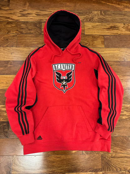 2013 DC United Adidas Soccer Hoodie (L)