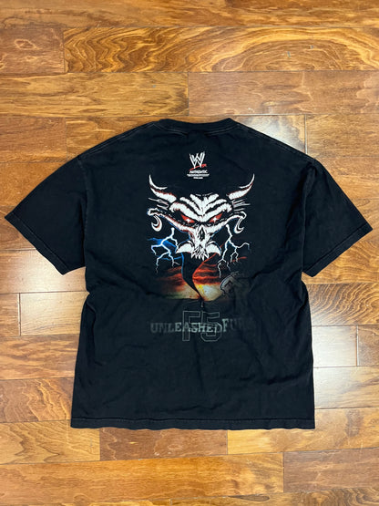 2003 Brock Lesnar F5 WWE Wrestling Tee (XL)