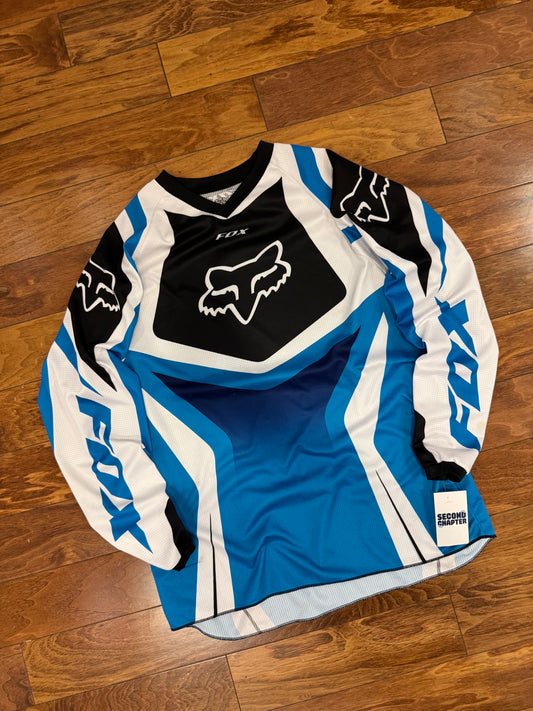 Fox Racing Motocross Blue Jersey (L)