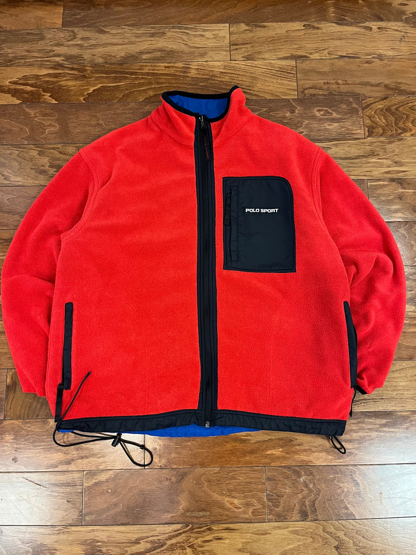 00s Polo Sport Reversible Fleece Jacket (L)