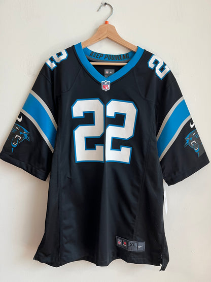 2010s Carolina Panthers Christian McCaffery Nike Home Jersey (XL)