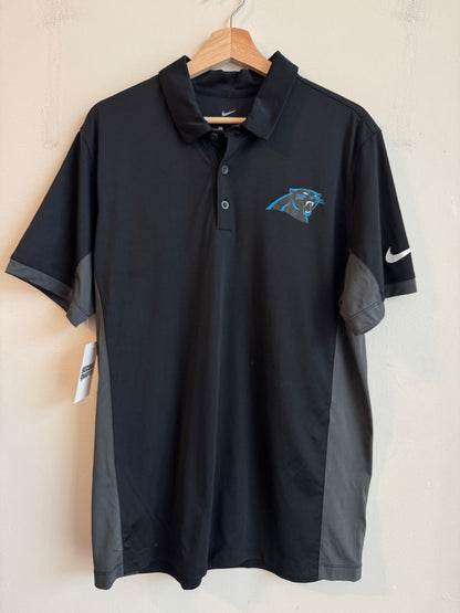 2010s Carolina Panthers Nike Dri- Fit Polo Shirt (L)