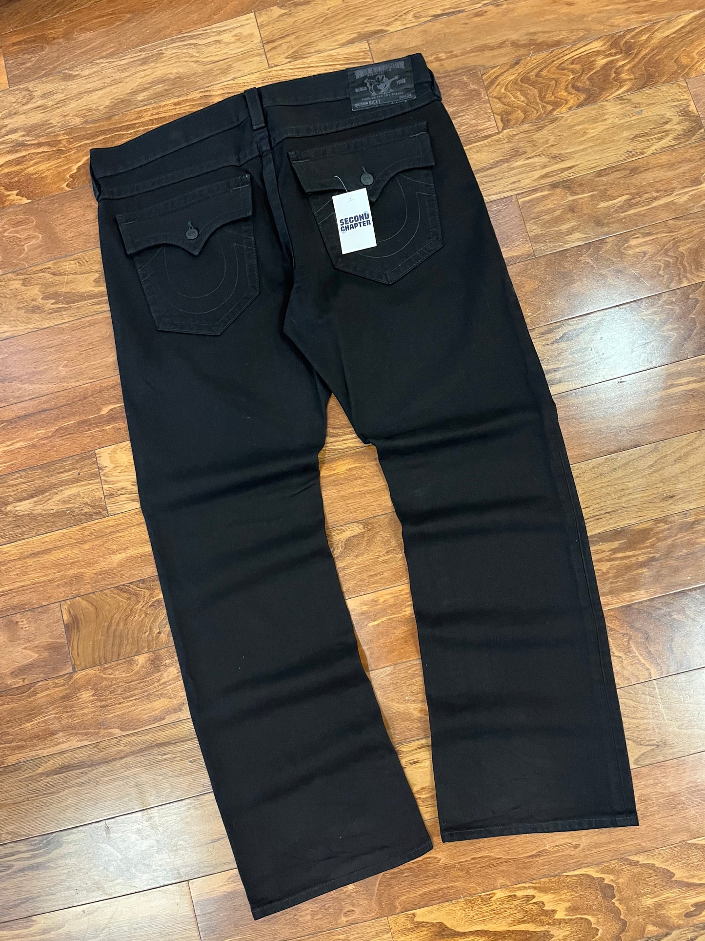 00s True Relgion Black Ricky Jeans (42 x34)