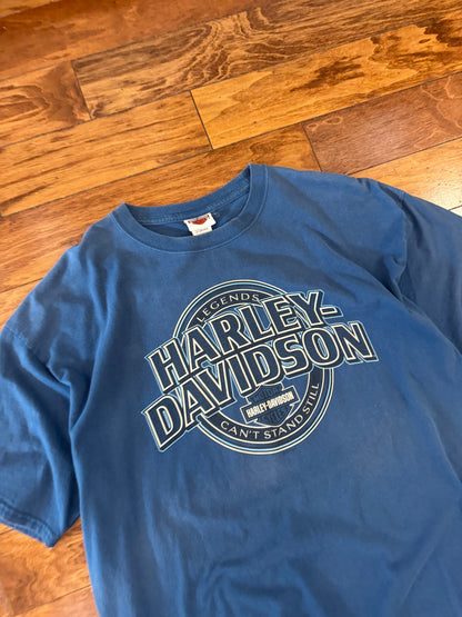 2014 Harley Davidson Southern Thunder Blue Tee (XXL)