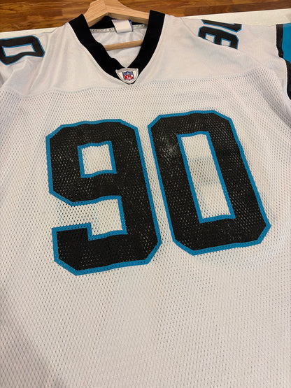 00s Carolina Panthers Julius Peppers Away Jersey (XL)