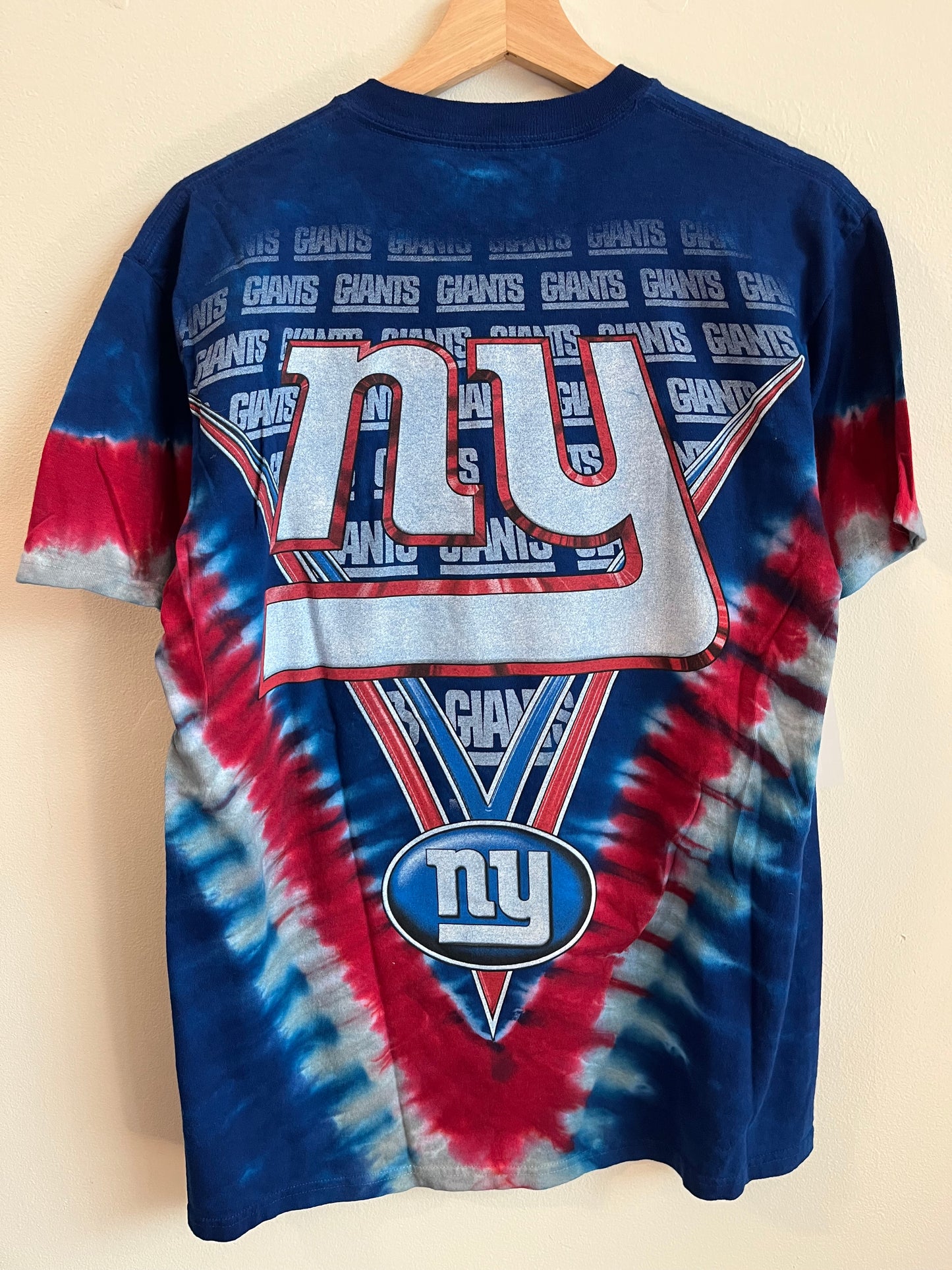 00s New York Giants Majestic Tie Dye Tee (M)