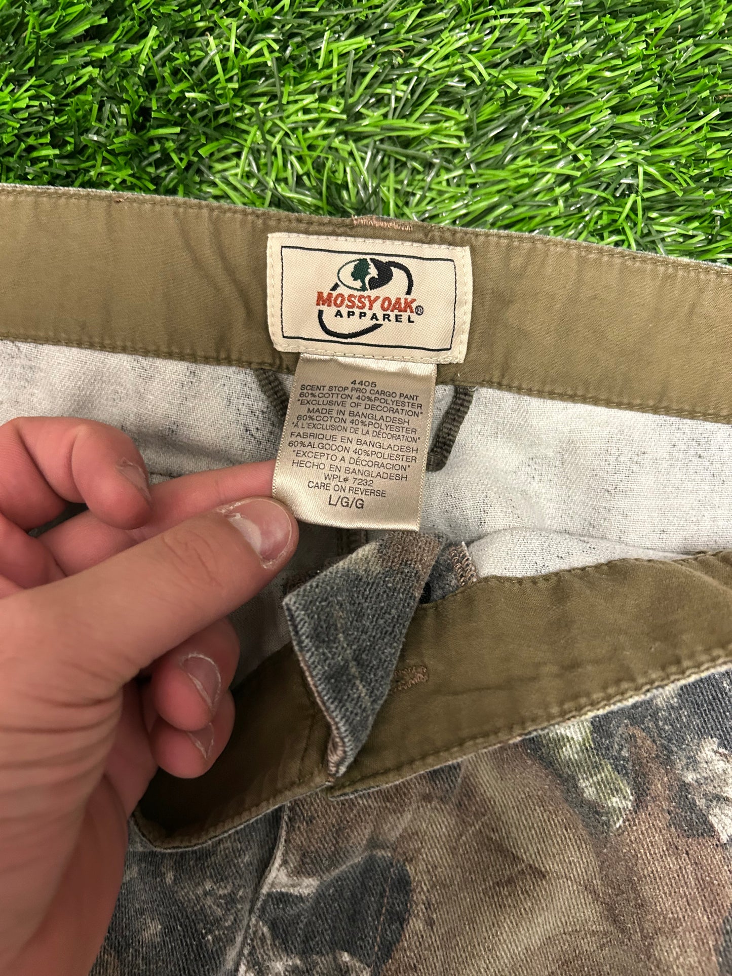 00s Mossy Oak Screen Stop Camo Pants (L)