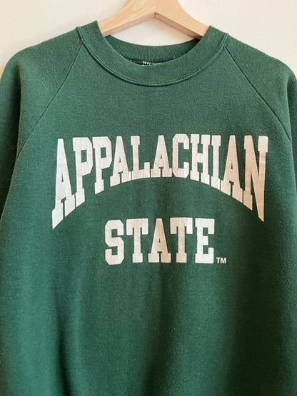 90s Appalachian State Green Crewneck (M)