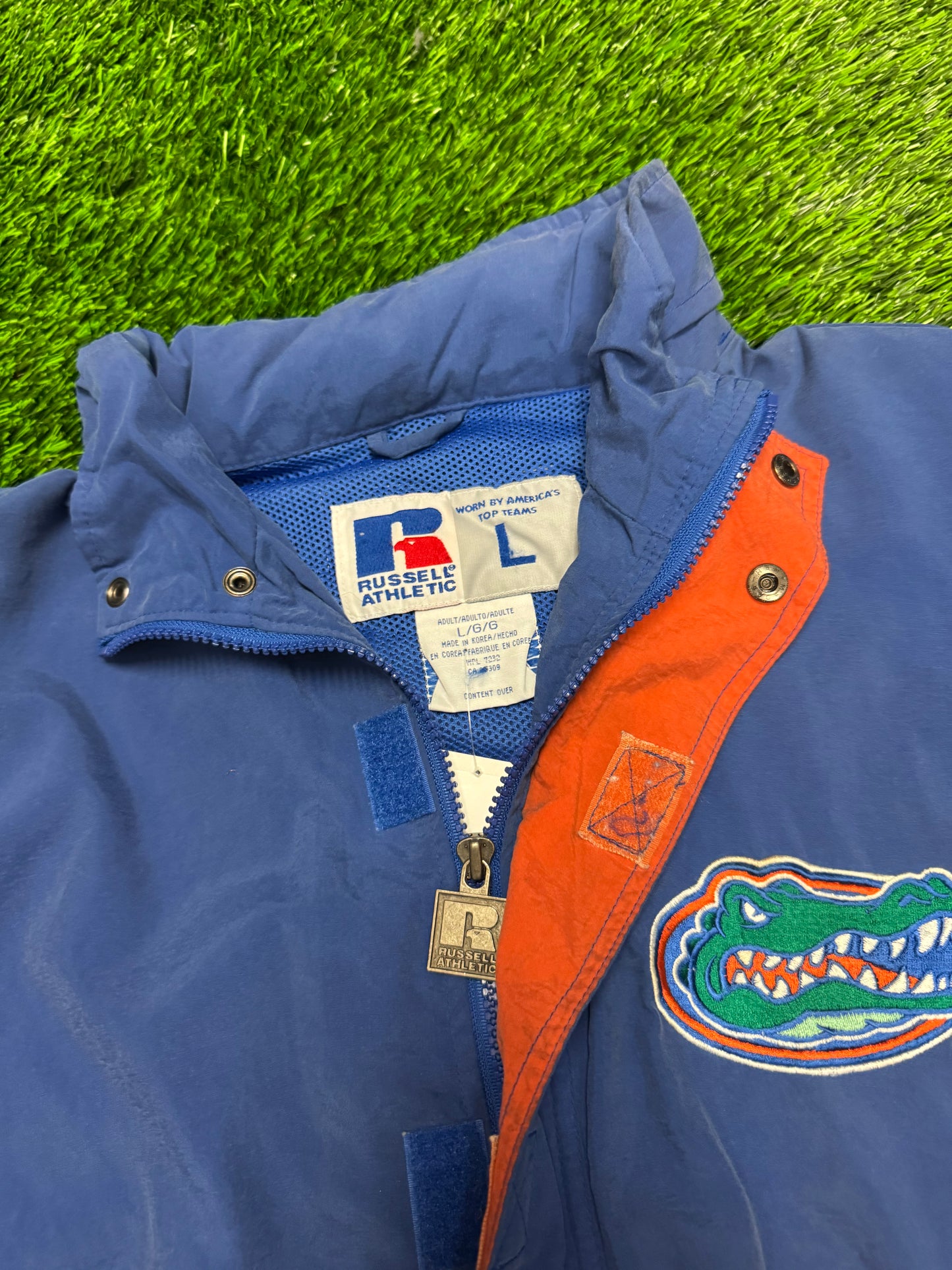 90s University of Florida (UF) Gators Russell Jacket (L)