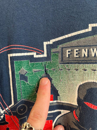 1999 Fenway Park Boston All Star Game Logo Athletic Tee (XL)