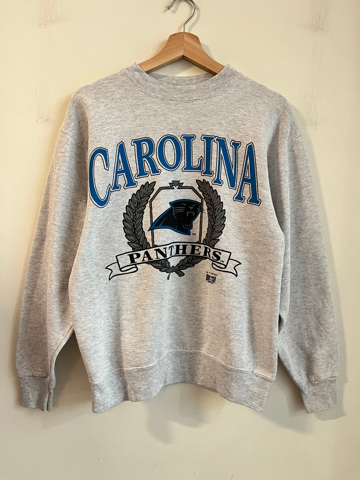 1993 Carolina Panthers Home Team Advantage Crewneck (M)