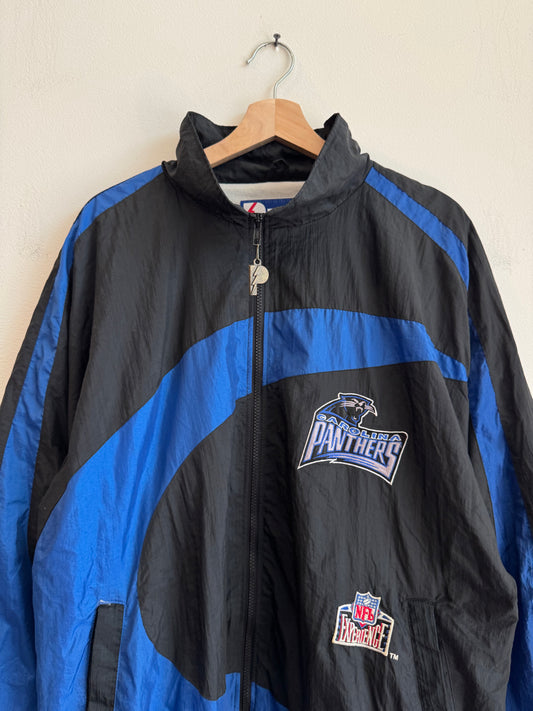 90s Carolina Panthers Pro Player NFL Experience Windbreaker (L)