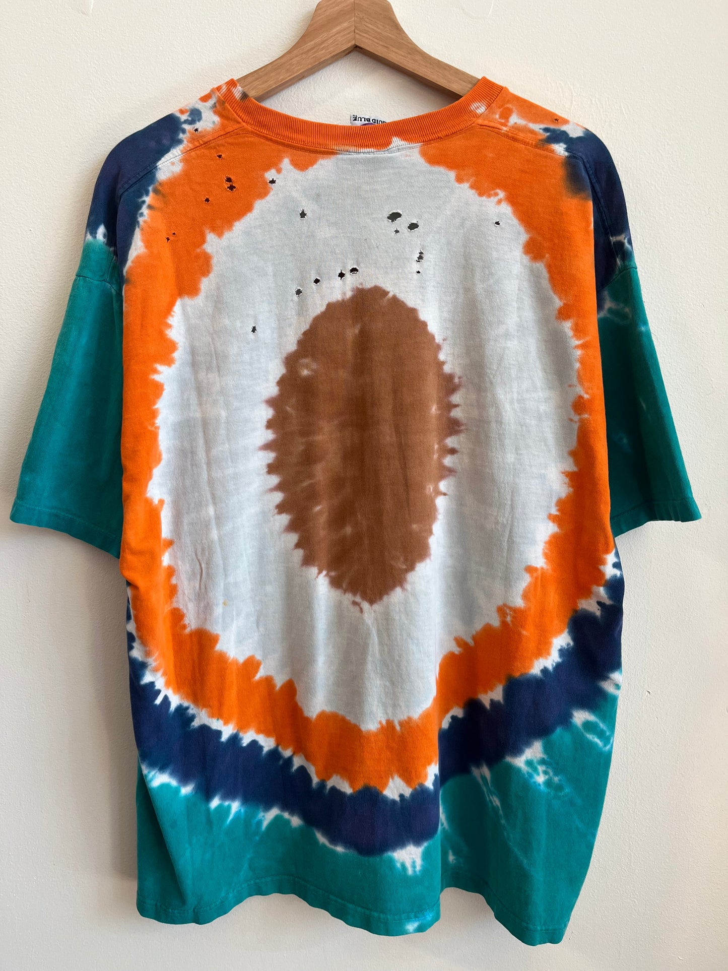 1990s Miami Dolphins Tie Dye Thrashed Tee (XL)